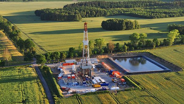 Těžba plynu z Břidlic v Polsku