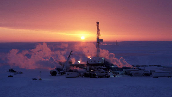 Těžba ropy v Arktidě