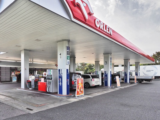 Orlen průhonice směr Brno