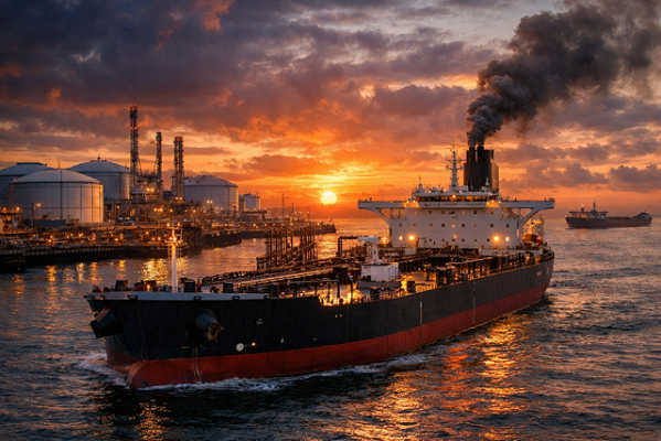 Přeprava nafty lodí