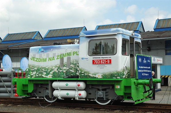 CNG plnicí stanice Ostrava