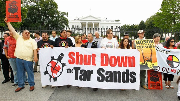 Keystone XL protesty