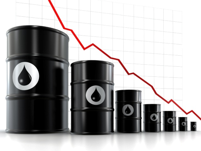Pokles ceny ropy